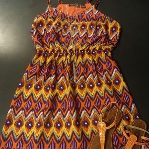 Pretty Sundress with Sandals